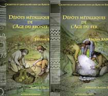 Deux ouvrages sur les dépôts de l'Âge du Bronze et de l'Âge du Fer écrits par Hélène BARGE